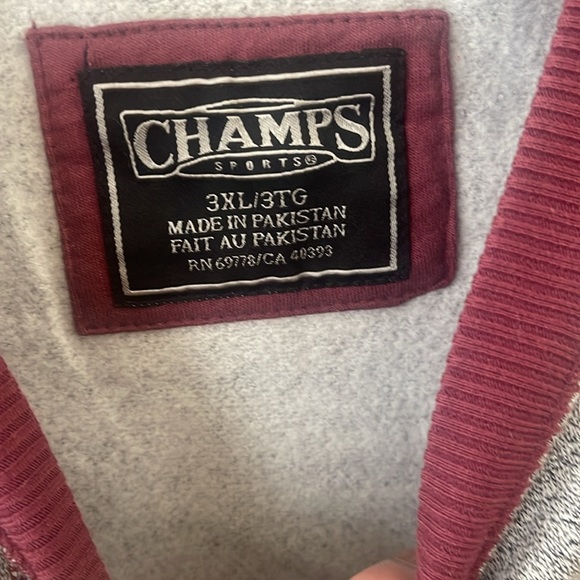 Champs Sports “Crew Neck” with kangaroo pockets Men’s 3xl - Picture 5 of 5